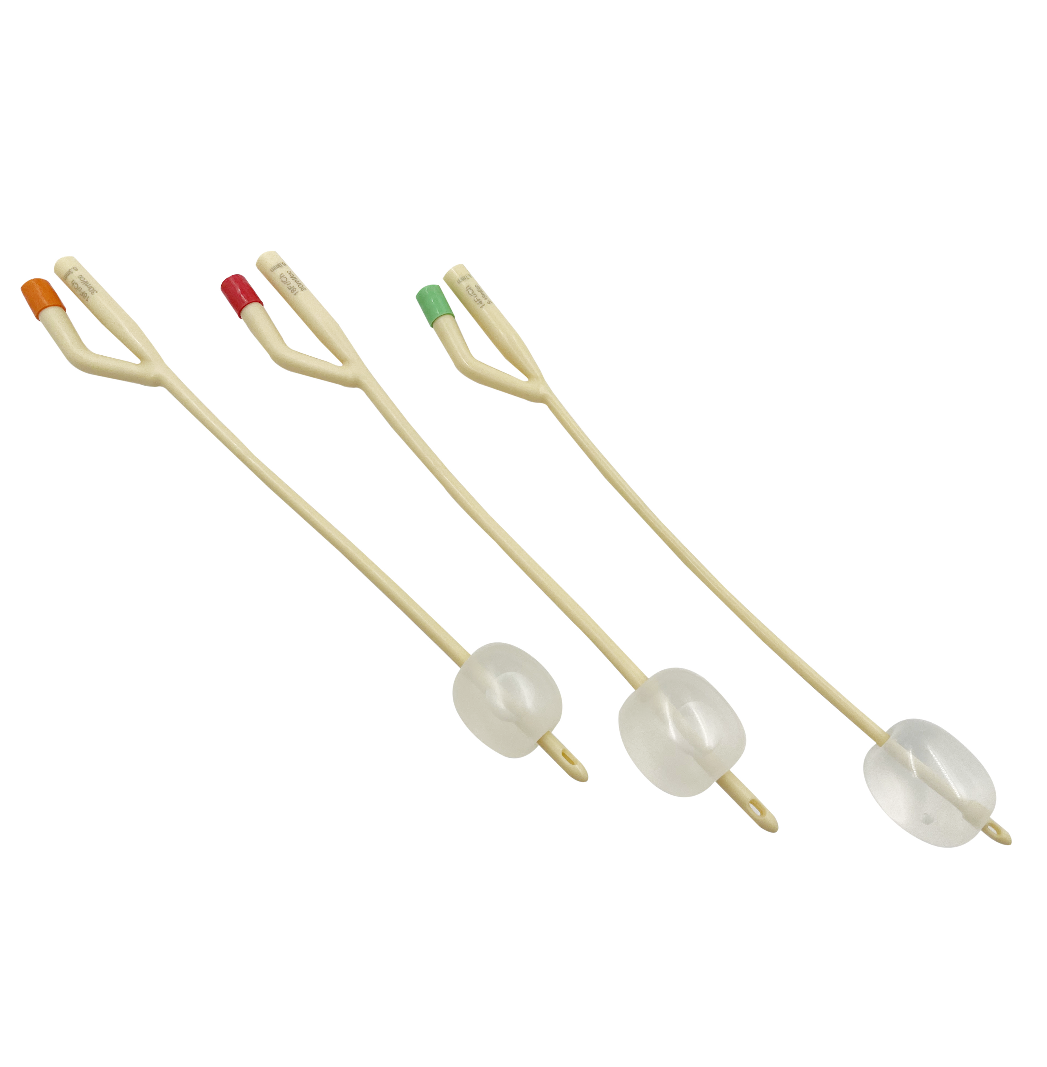 latex catheter double lumen