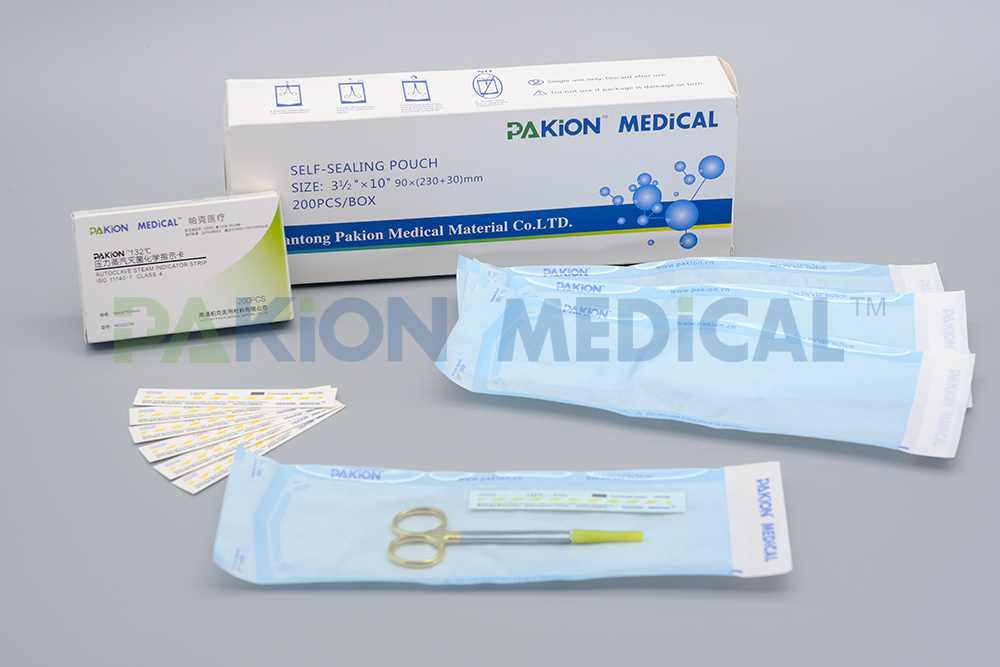 Sterilization indicator card