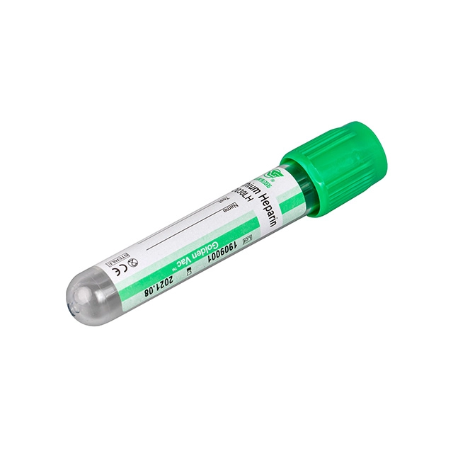Disposable Vacuum Blood Collection Tube (Heparin Tube)