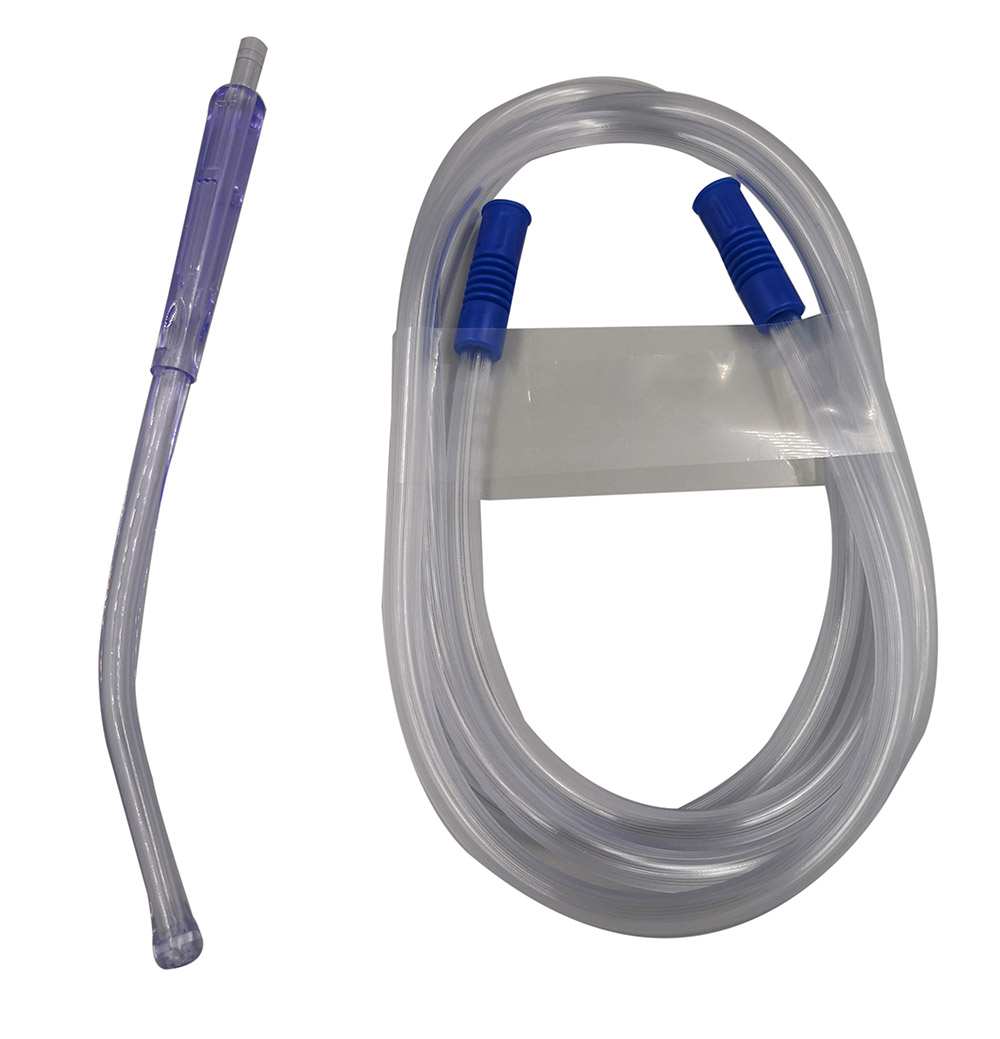 Suction connecting pipe with Yankee handle